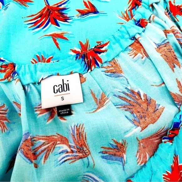 CAbi Tassel Tank Summer Top Size S - Picture 7 of 9